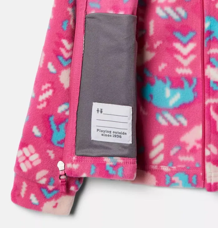 Benton Springs II Printed Fleece Jacket Pink Ice Buffaloroam Kids Columbia Sportswear Fleece Benton Springs II Printed Fleece Jacket Pink Ice Buffaloroam Kids Columbia Sportswear Fleece