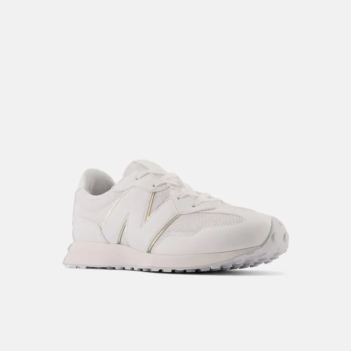 Big Kids Size 35 8211 7 Kids Newbalance 327 White With Quartz Grey Big Kids Size 35 8211 7 Kids Newbalance 327 White With Quartz Grey
