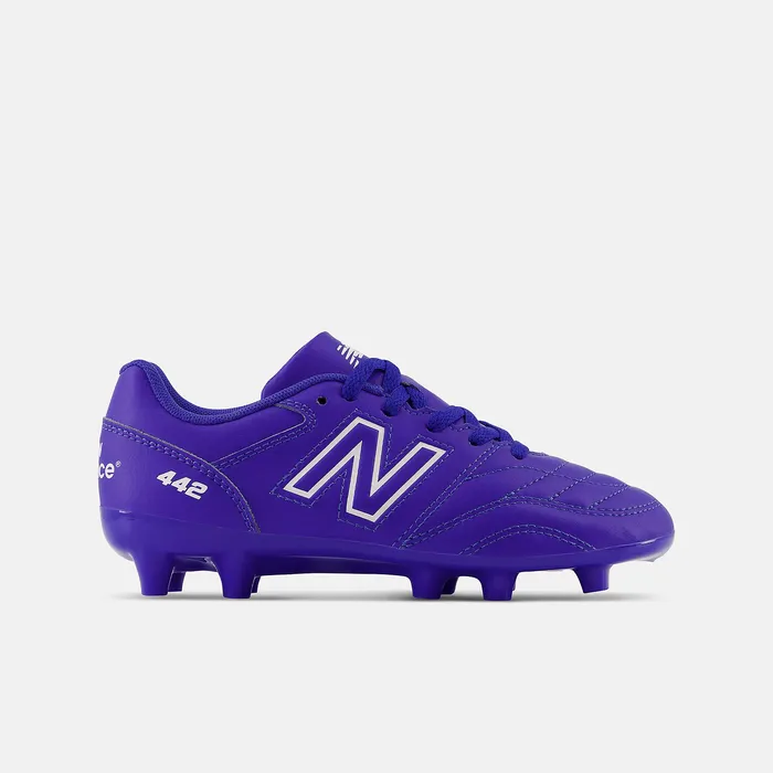 Big Kids Size 35 8211 7 Kids Newbalance 442 V2 ACADEMY JNR FG Uv Blue With White