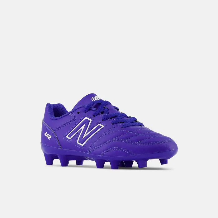 Big Kids Size 35 8211 7 Kids Newbalance 442 V2 ACADEMY JNR FG Uv Blue With White