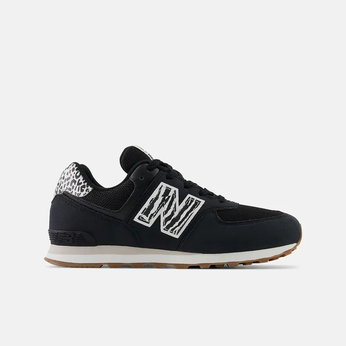 Big Kids Size 35 8211 7 Kids Newbalance 574 Black With White