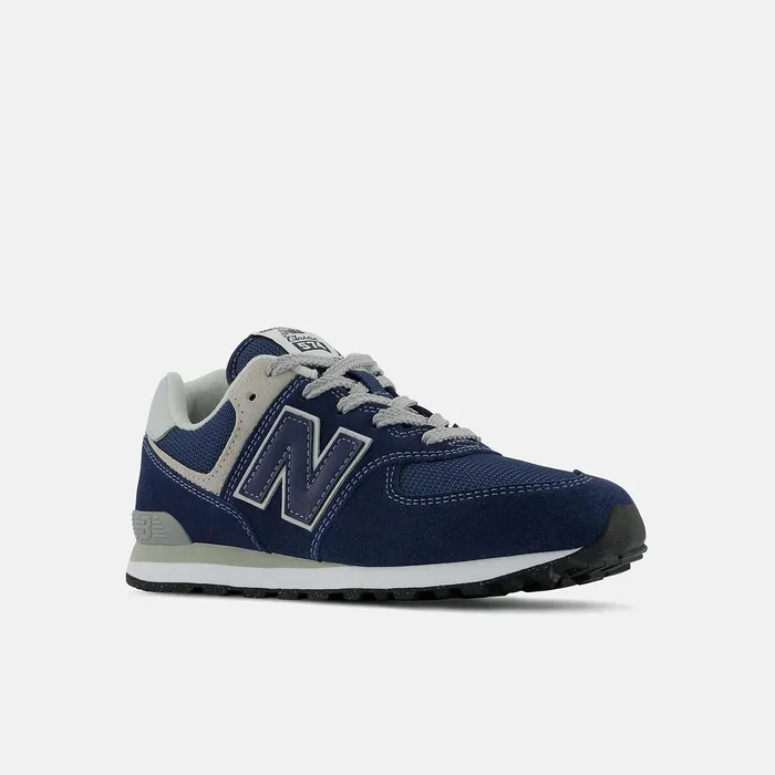 Big Kids Size 35 8211 7 Kids Newbalance 574 Core Navy With White Big Kids Size 35 8211 7 Kids Newbalance 574 Core Navy With White