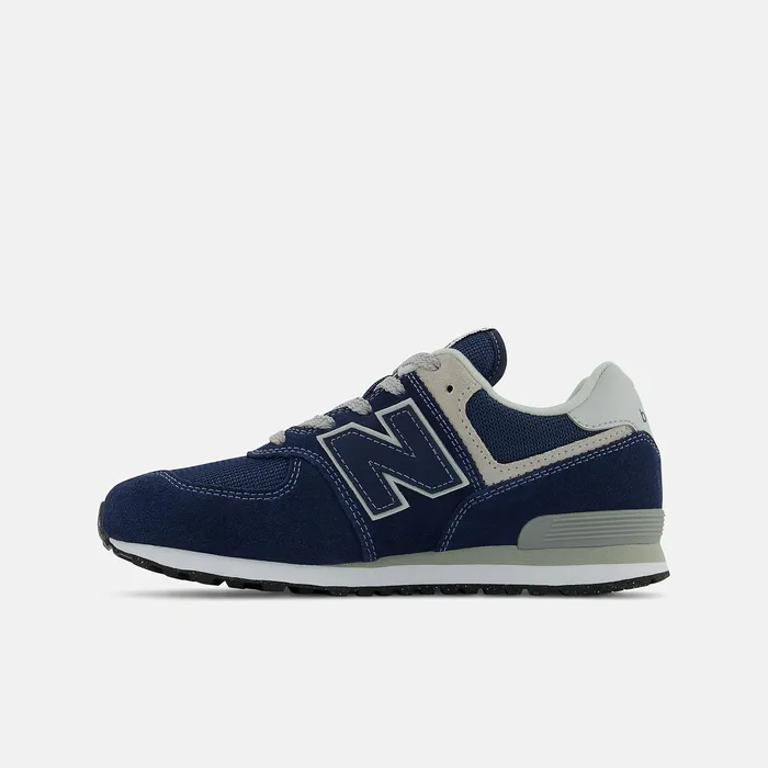 Big Kids Size 35 8211 7 Kids Newbalance 574 Core Navy With White Big Kids Size 35 8211 7 Kids Newbalance 574 Core Navy With White