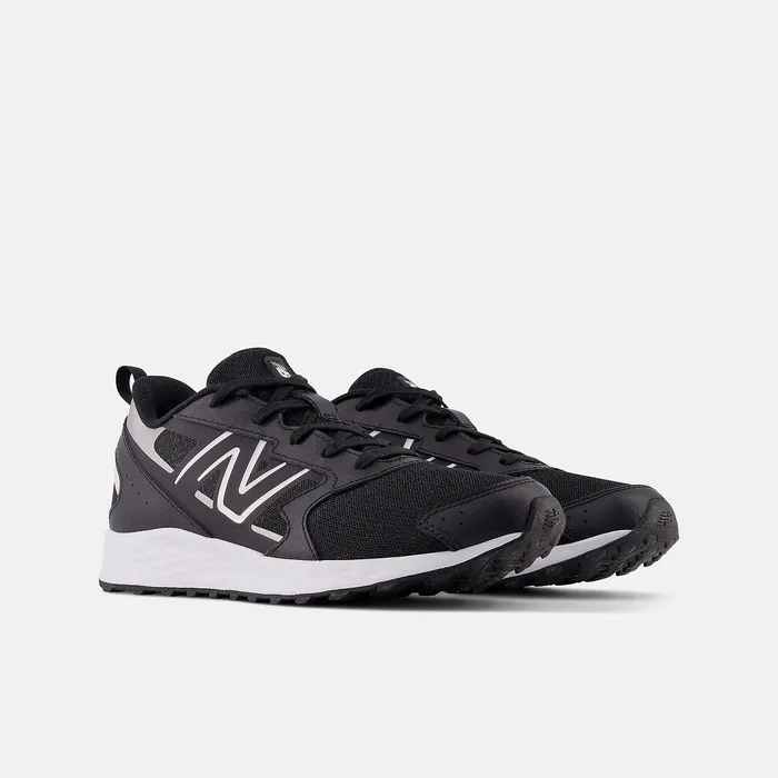 Big Kids Size 35 8211 7 Kids Newbalance Fresh Foam 650v1 Black With Metallic Silver And White Big Kids Size 35 8211 7 Kids Newbalance Fresh Foam 650v1 Black With Metallic Silver And White