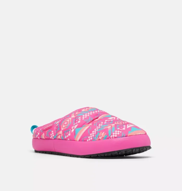 Big OmniHeat Lazy Bend Camper Shoe Pink Ice Geyser Kids Columbia Sportswear Big Kids Sizes 1Y 8211 7Y