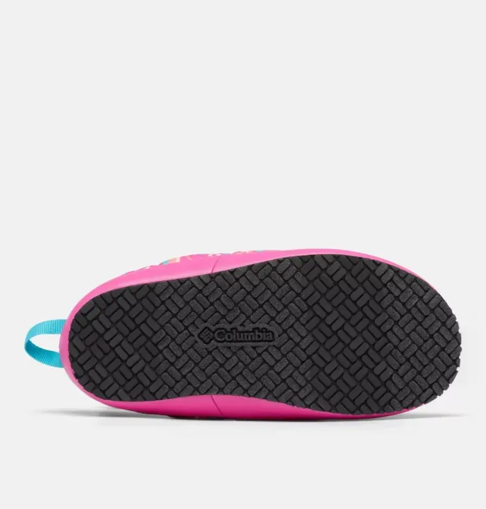 Big OmniHeat Lazy Bend Camper Shoe Pink Ice Geyser Kids Columbia Sportswear Big Kids Sizes 1Y 8211 7Y