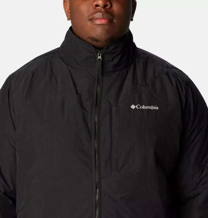 Birchwood Jacket 8211 Big Black Mens Columbia Sportswear Insulated and Down