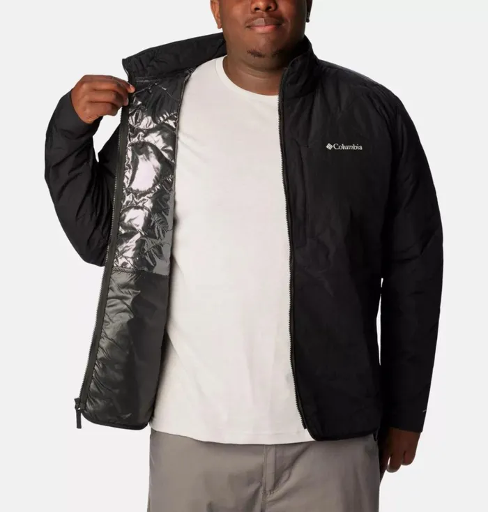 Birchwood Jacket 8211 Big Black Mens Columbia Sportswear Insulated and Down