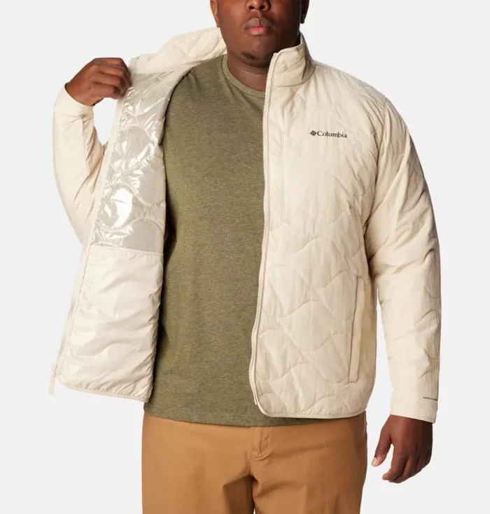 Birchwood Jacket 8211 Big Dark Stone Mens Columbia Sportswear Insulated and Down Birchwood Jacket 8211 Big Dark Stone Mens Columbia Sportswear Insulated and Down