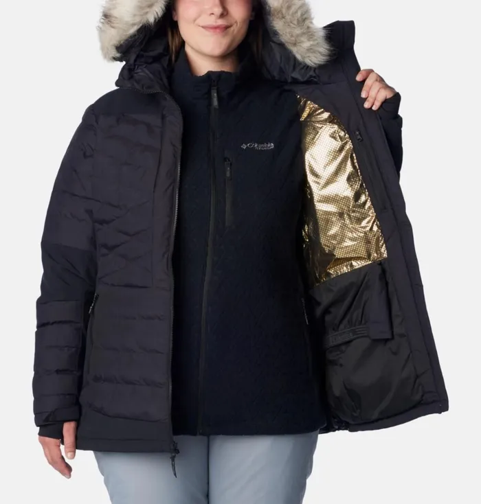 Bird Mountain II Insulated Jacket 8211 Plus Size Black Womens Columbia Sportswear Insulated and Down Bird Mountain II Insulated Jacket 8211 Plus Size Black Womens Columbia Sportswear Insulated and Down