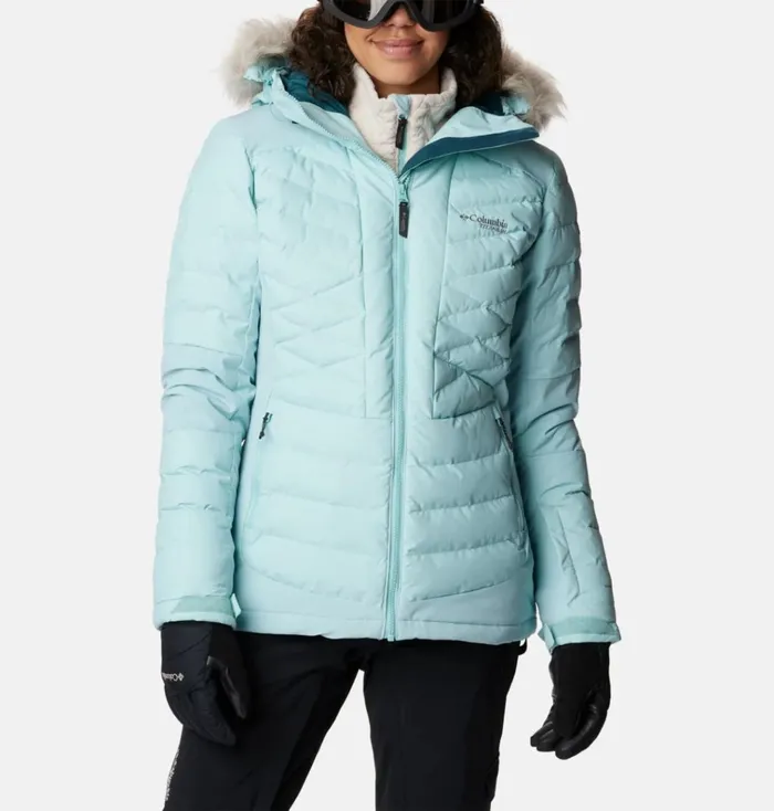 Bird Mountain II Insulated Jacket Aqua Haze Womens Columbia Sportswear Insulated and Down Bird Mountain II Insulated Jacket Aqua Haze Womens Columbia Sportswear Insulated and Down
