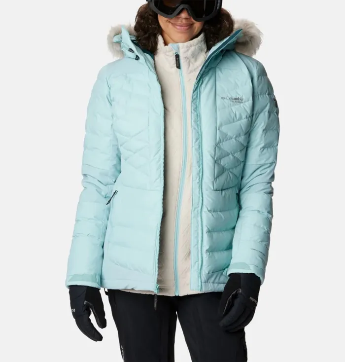 Bird Mountain II Insulated Jacket Aqua Haze Womens Columbia Sportswear Insulated and Down Bird Mountain II Insulated Jacket Aqua Haze Womens Columbia Sportswear Insulated and Down