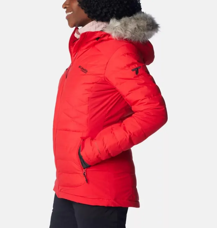 Bird Mountain II Insulated Jacket Red Lily Womens Columbia Sportswear Insulated and Down Bird Mountain II Insulated Jacket Red Lily Womens Columbia Sportswear Insulated and Down