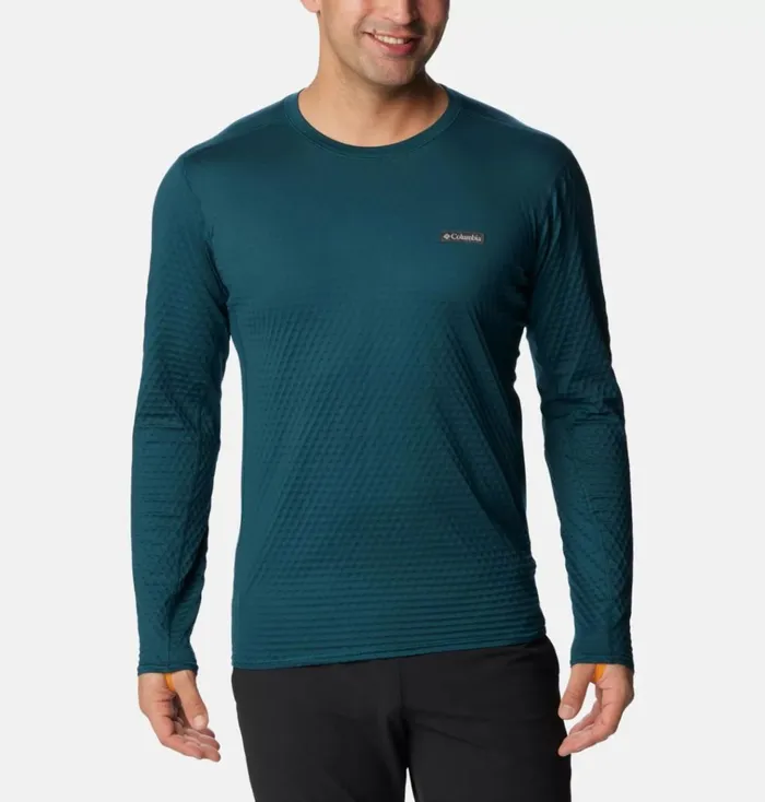 Bliss Ascent Long Sleeve Shirt Night Wave Mens Columbia Sportswear Long Sleeve