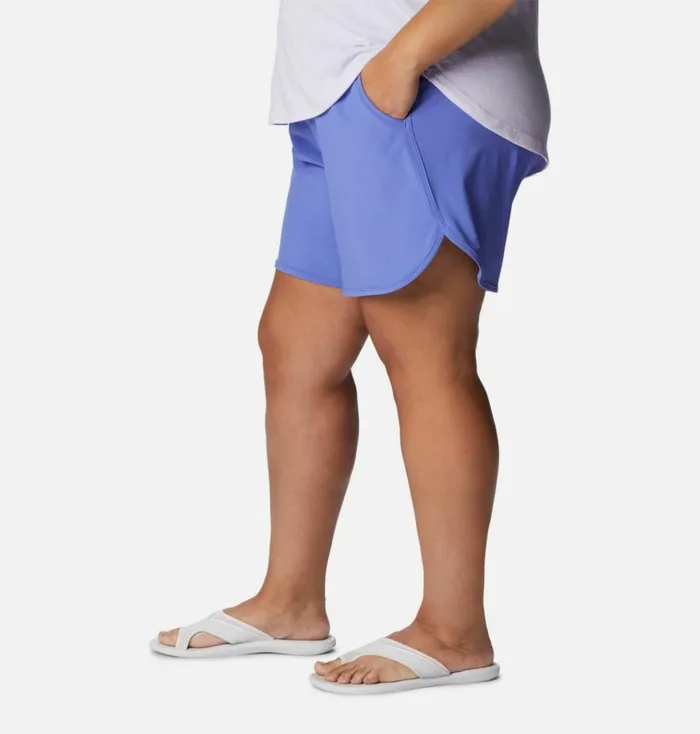 Bogata Bay Stretch Shorts 8211 Plus Size Purple Lotus Womens Columbia Sportswear Shorts and Skorts Bogata Bay Stretch Shorts 8211 Plus Size Purple Lotus Womens Columbia Sportswear Shorts and Skorts