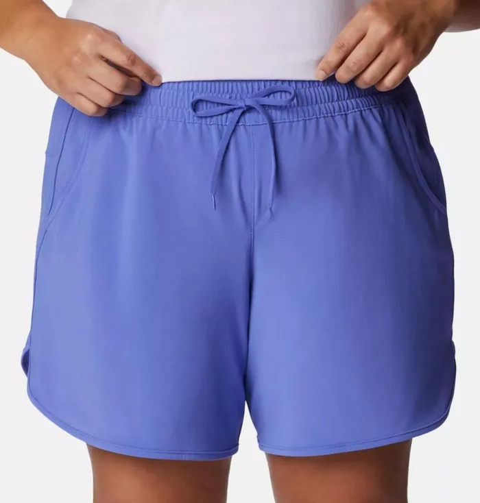 Bogata Bay Stretch Shorts 8211 Plus Size Purple Lotus Womens Columbia Sportswear Shorts and Skorts Bogata Bay Stretch Shorts 8211 Plus Size Purple Lotus Womens Columbia Sportswear Shorts and Skorts