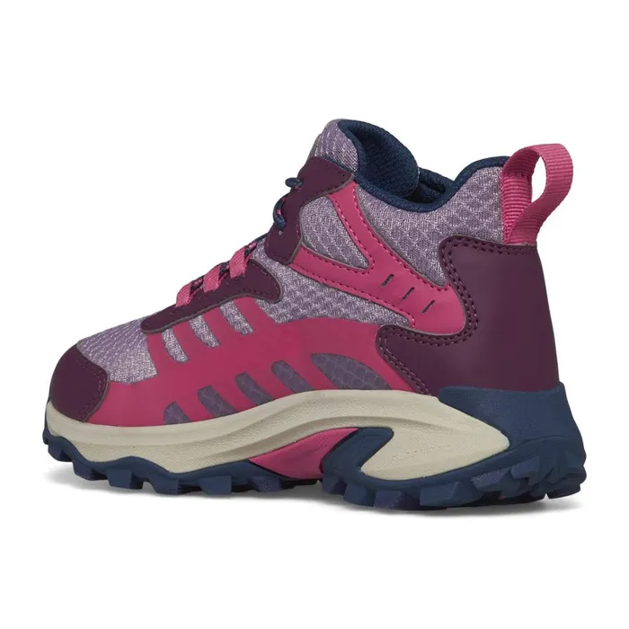 Boots Kids Merrell Big Moab Speed 2 Mid Waterproof Berry