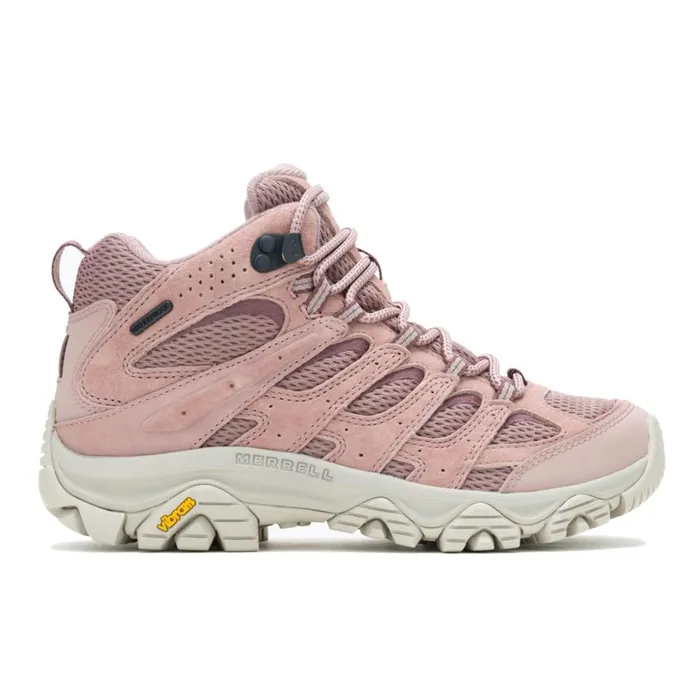 Boots Women Merrell Moab 3 Mid Waterproof Adobe Rose