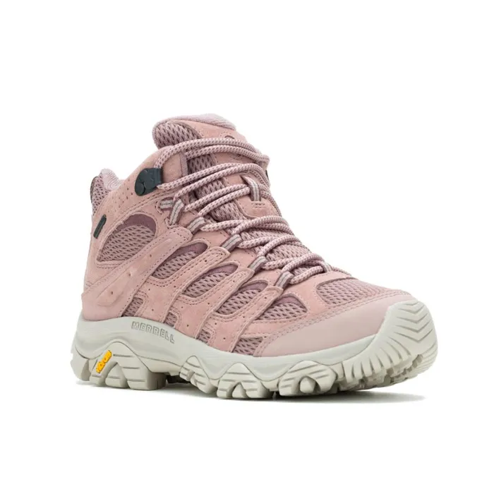 Boots Women Merrell Moab 3 Mid Waterproof Adobe Rose