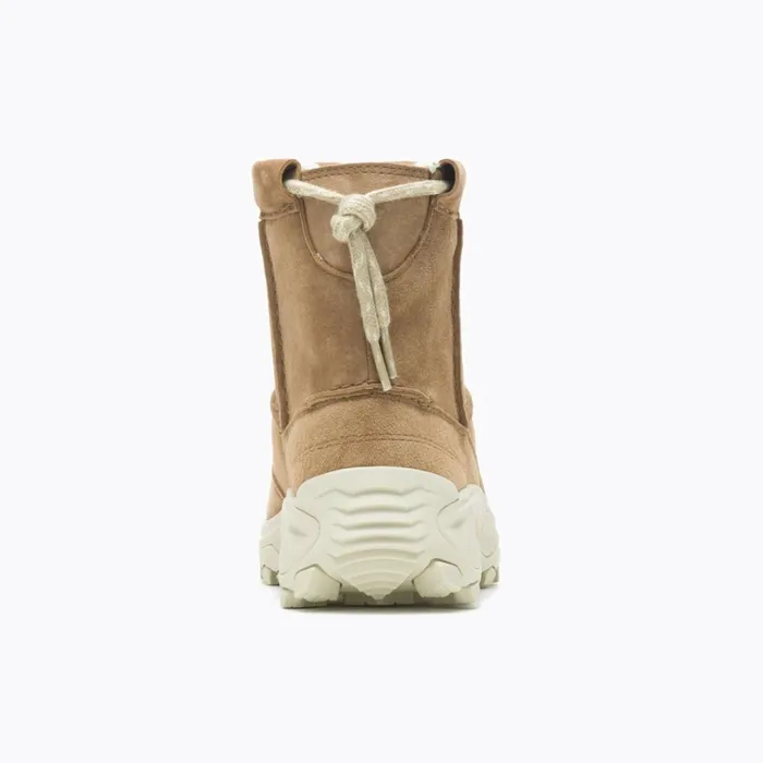 Boots Women Merrell Winter Pull On Wide Width Camel