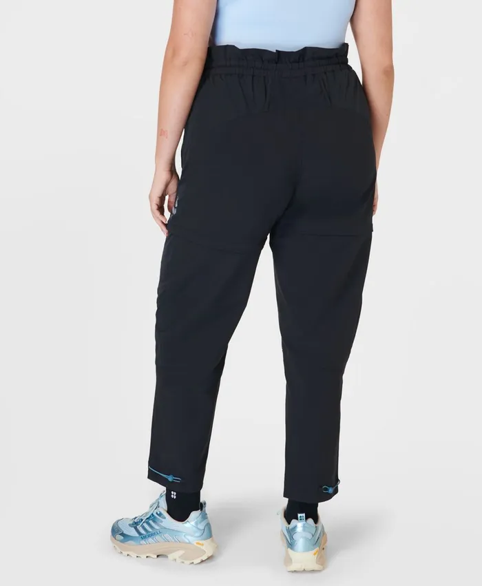 Bottoms Women Merrell Ascend Convertible Hiking Pant X Sweaty Betty Black