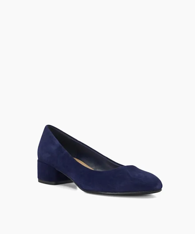 Bracket Navy Wide Fit Comfort BlockHeeled Courts Dune London Blue Women Dune London Heels Bracket Navy Wide Fit Comfort BlockHeeled Courts Dune London Blue Women Dune London Heels