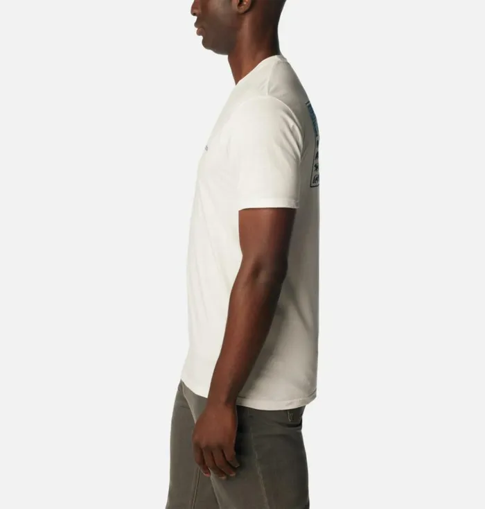 Brony Graphic TShirt White Mens Columbia Sportswear Short Sleeve