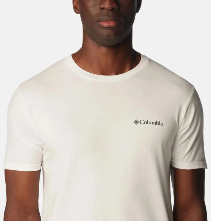 Brony Graphic TShirt White Mens Columbia Sportswear Short Sleeve