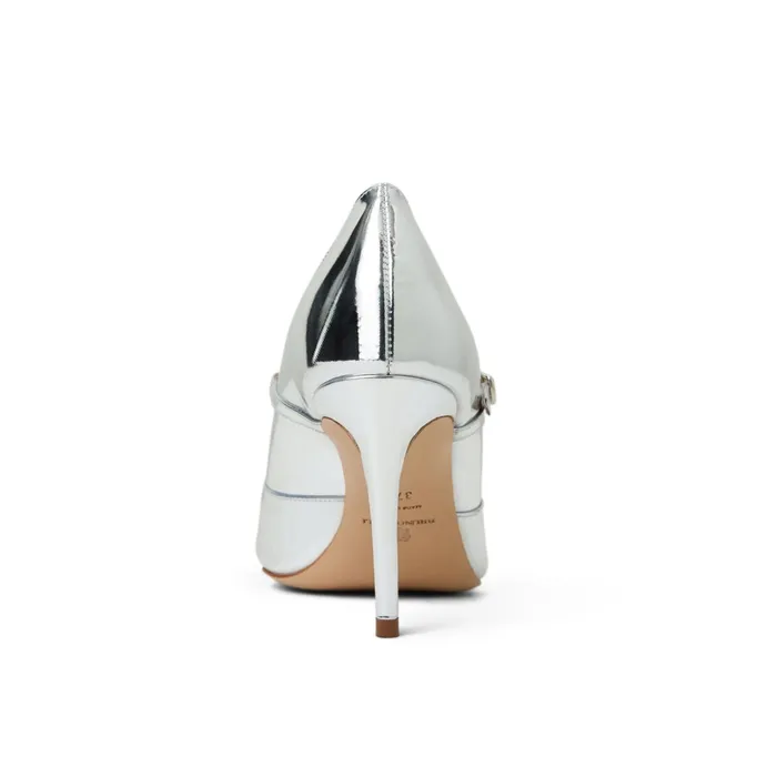 Bruno Magli Prima Pump Silver Metallic Women Pumps