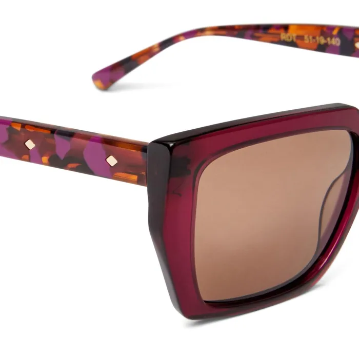 Bruno Magli Ricci Sunglasses Red Tortoise Men Sunglasses