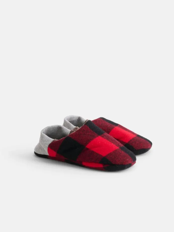 Buffalo Check House Shoes Men Alex Mill Pajamas Slippers