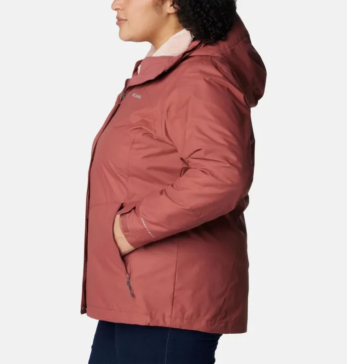 Bugaboo II Fleece Interchange Jacket 8211 Plus Beetroot Womens Columbia Sportswear 3in1 Interchange Bugaboo II Fleece Interchange Jacket 8211 Plus Beetroot Womens Columbia Sportswear 3in1 Interchange