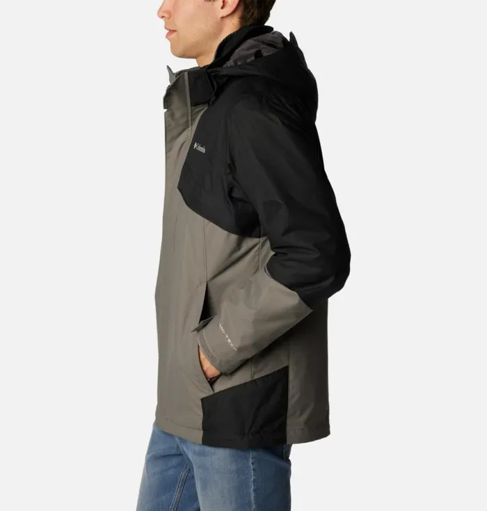 Bugaboo II Fleece Interchange Jacket City Grey Black Mens Columbia Sportswear 3in1 Interchange Bugaboo II Fleece Interchange Jacket City Grey Black Mens Columbia Sportswear 3in1 Interchange