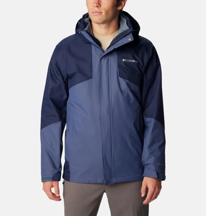 Bugaboo II Fleece Interchange Jacket Dark Mountain Collegiate Navy Mens Columbia Sportswear 3in1 Interchange Bugaboo II Fleece Interchange Jacket Dark Mountain Collegiate Navy Mens Columbia Sportswear 3in1 Interchange