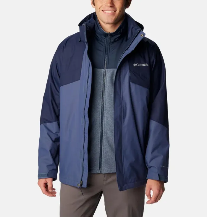 Bugaboo II Fleece Interchange Jacket Dark Mountain Collegiate Navy Mens Columbia Sportswear 3in1 Interchange Bugaboo II Fleece Interchange Jacket Dark Mountain Collegiate Navy Mens Columbia Sportswear 3in1 Interchange