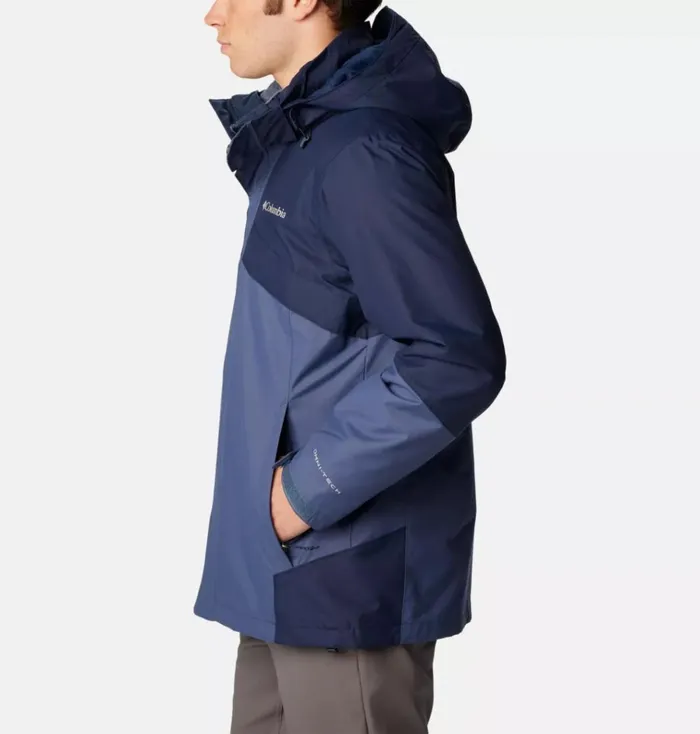 Bugaboo II Fleece Interchange Jacket Dark Mountain Collegiate Navy Mens Columbia Sportswear 3in1 Interchange Bugaboo II Fleece Interchange Jacket Dark Mountain Collegiate Navy Mens Columbia Sportswear 3in1 Interchange
