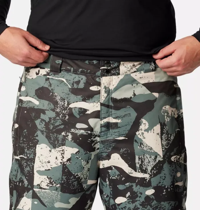 Bugaboo IV Insulated Ski Pants 8211 Big Metal Geoglacial Print Mens Columbia Sportswear Pants Bugaboo IV Insulated Ski Pants 8211 Big Metal Geoglacial Print Mens Columbia Sportswear Pants