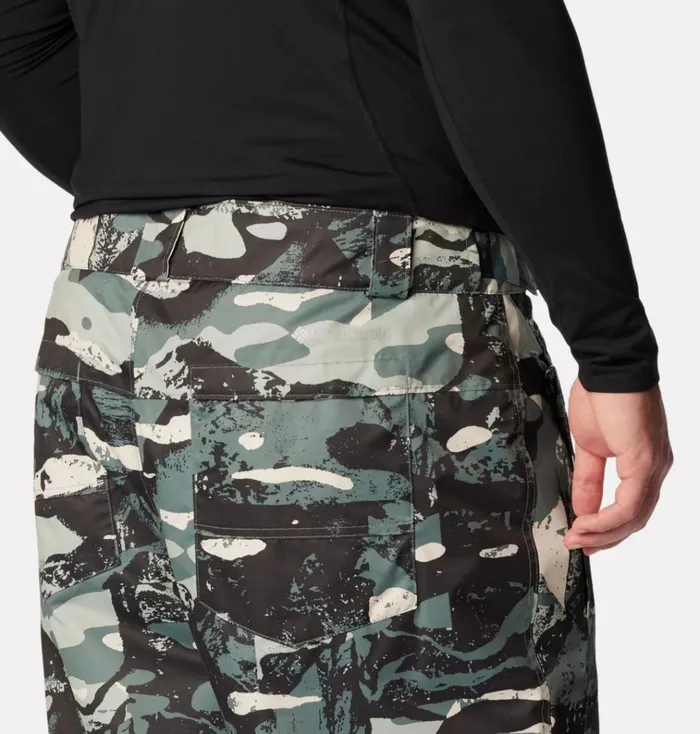 Bugaboo IV Insulated Ski Pants 8211 Big Metal Geoglacial Print Mens Columbia Sportswear Pants Bugaboo IV Insulated Ski Pants 8211 Big Metal Geoglacial Print Mens Columbia Sportswear Pants