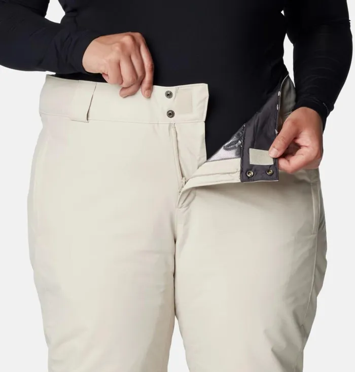 Bugaboo OmniHeat Insulated Ski Pants 8211 Plus Size Dark Stone Womens Columbia Sportswear Pants Bugaboo OmniHeat Insulated Ski Pants 8211 Plus Size Dark Stone Womens Columbia Sportswear Pants