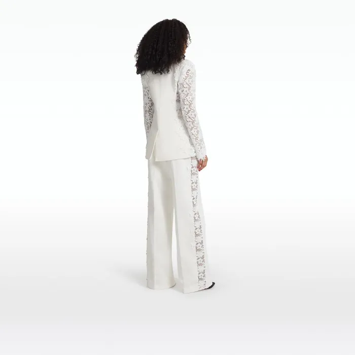Cannis Ivory Jacket Women Safiyaa Jackets and Coats
