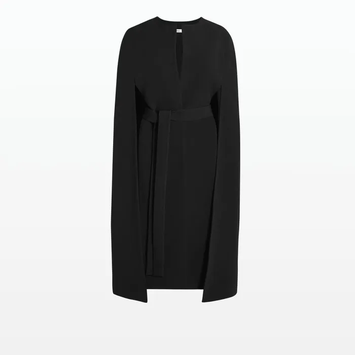 Carlota Black Coat Women Safiyaa Jackets and Coats