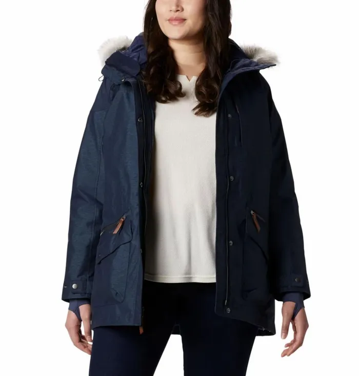 Carson Pass Interchange Jacket 8211 Plus Size Dark Nocturnal Womens Columbia Sportswear Insulated and Down Carson Pass Interchange Jacket 8211 Plus Size Dark Nocturnal Womens Columbia Sportswear Insulated and Down