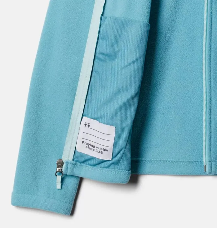 Castle Dale Full Zip Fleece Jacket Sea Wave Icy Morn Kids Columbia Sportswear Fleece Castle Dale Full Zip Fleece Jacket Sea Wave Icy Morn Kids Columbia Sportswear Fleece