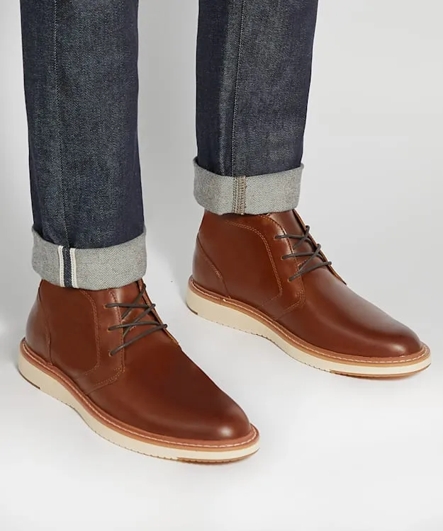 Chander Brown Wedge Sole Chukka Boots Dune London Brown Men Dune London Casual Boots Chander Brown Wedge Sole Chukka Boots Dune London Brown Men Dune London Casual Boots