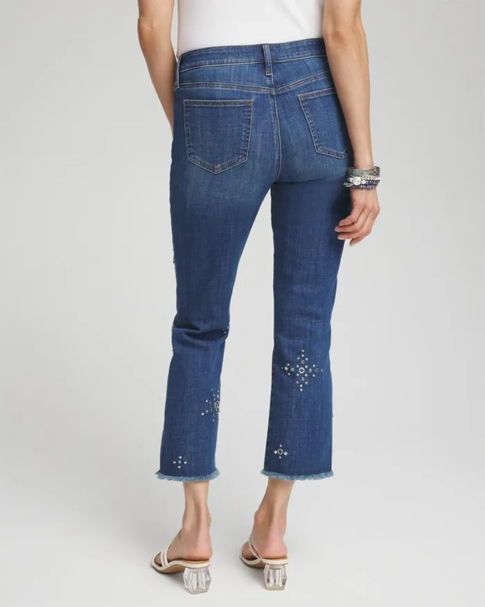 Chico039s Matching Sets Girlfriend Americana Fireworks Cropped Jeans Katina Indigo 8211 Clothing Chico039s Matching Sets Girlfriend Americana Fireworks Cropped Jeans Katina Indigo 8211 Clothing