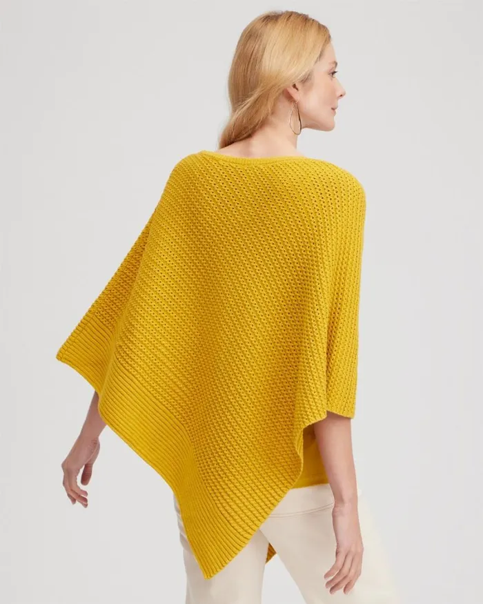 Chico039s Ponchos and Ruanas Knit Triangle Poncho English Cream 8211 Shoes and Accessories Chico039s Ponchos and Ruanas Knit Triangle Poncho English Cream 8211 Shoes and Accessories