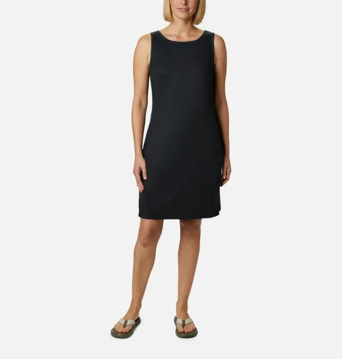 Chill River Printed Dress Black Womens Columbia Sportswear Dresses