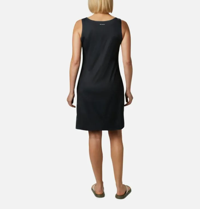Chill River Printed Dress Black Womens Columbia Sportswear Dresses