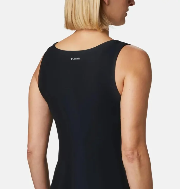 Chill River Printed Dress Black Womens Columbia Sportswear Dresses