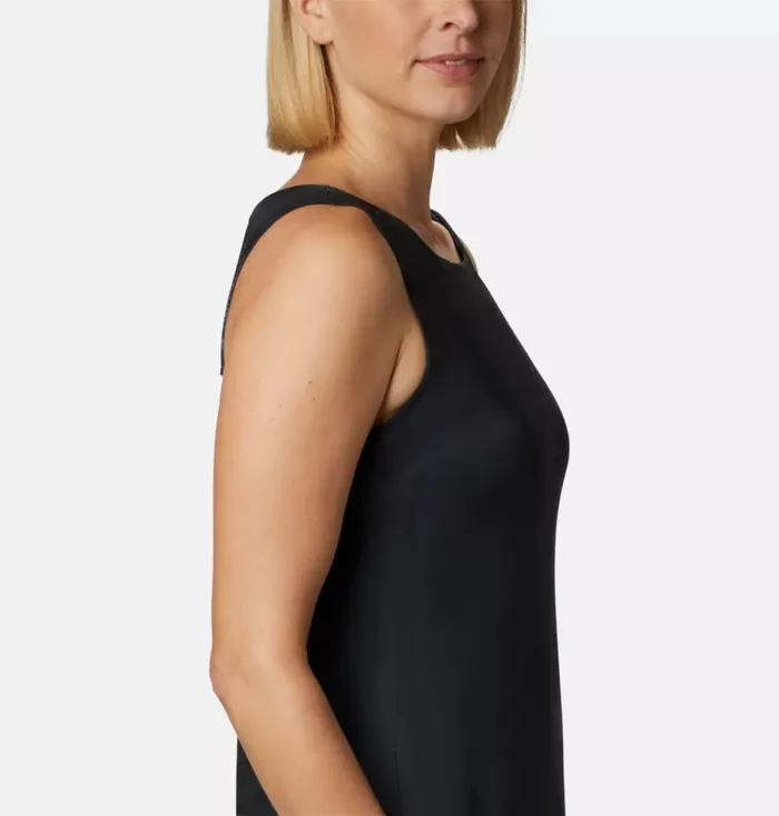 Chill River Printed Dress Black Womens Columbia Sportswear Dresses